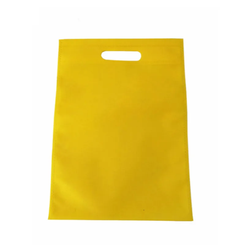Vogvigo Экологичная сумка для хранения, сумка, складные сумки многоразового использования для покупок, складная нейлоновая сумка-тоут, одноцветная - Цвет: Yellow
