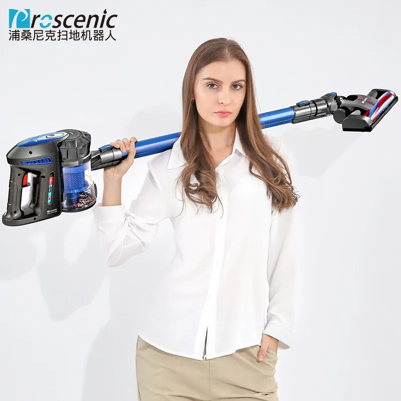 Taiwan Proscenic Vacuum Cleaner Household Wireless Charging Handheld Small Powerful High Power Vehicle Cordless