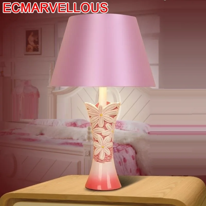 Best Offers Lampe Candeeiro Tafellamp Bedside Noche Mariage Home Deco Luminaria El Dormitorio Abajur Para Quarto Lampara De Mesa Table Lamp