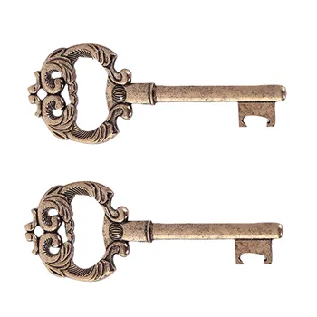 

Wedding Decoration Vintage Key Bottle Opener with Tags Wedding Favors and Gifts Cheap price Giveaway Gifts 10pcs