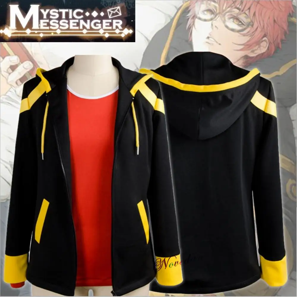707 Cosplay Costume Mystic Messenger Saeyoung Choi Cosplay Zipper