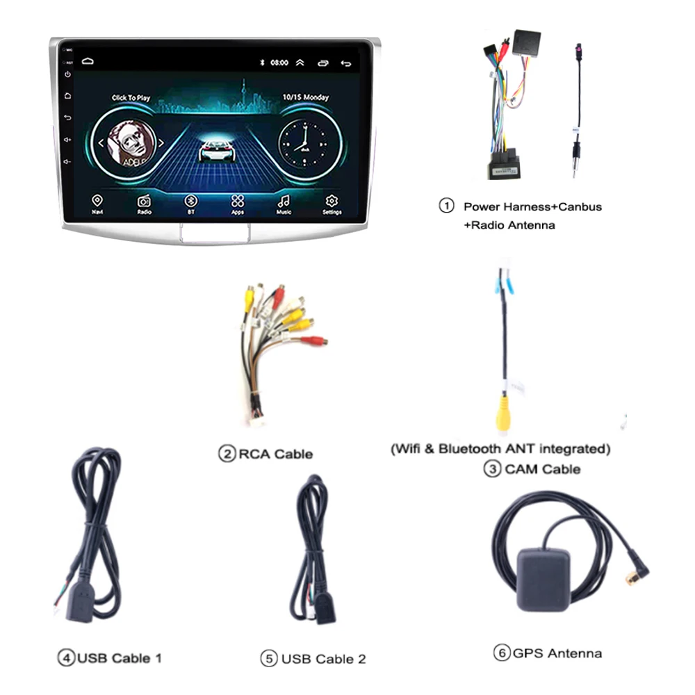 Sale Car Radio for Volkswagen magotan CC passat 7 B7 2012-2018 Android 10inch Multimedia-player GPS Navigation MP5 Player carplay SWC 2