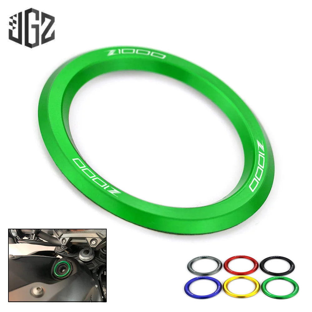Motorcycle CNC Aluminum Circle Ignition Switch Cover Ring Cap For Kawasaki Z1000 Z1000SX 2013 2014 2015 2016 2017 2018 2019 2020 |