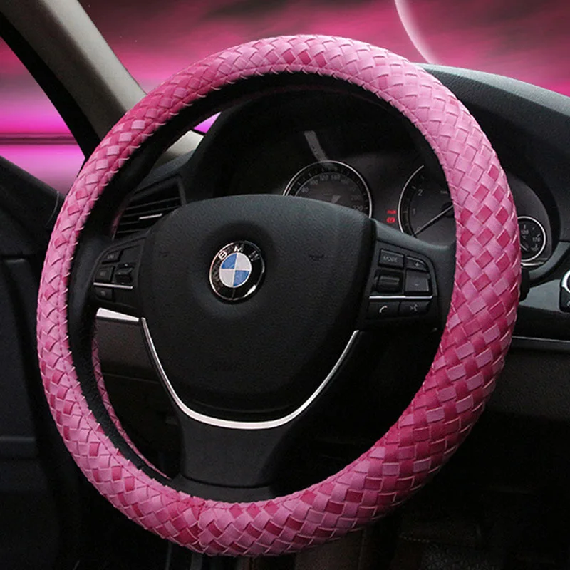 Car Steering Wheel Cover Summer Cute South Korea Female Dreamy Hand Steering Wheel Cover Sub-BV Grip Cover