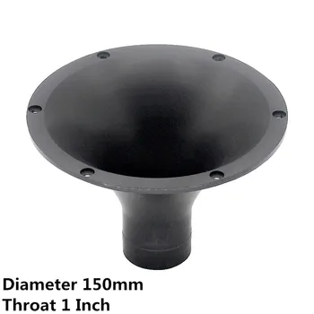 

Finlemhom Tweeter Speaker Treble Horn Accessories 150mm 2PCS For Home Theater Sound Bar Bookshelf Professional Audio DJ Mixer