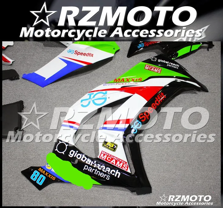 ABS мотоцикл обтекатель комплект для KAWASAKI ZX-10R 2011- год кузов литьевая форма Магазин № 2048