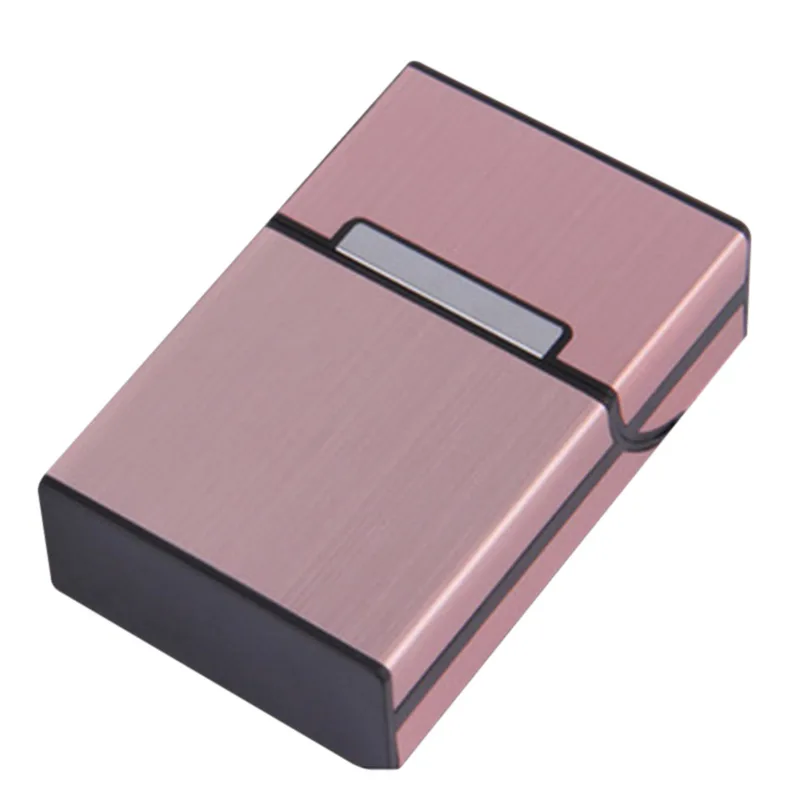 Sleek Waterproof Aluminum Tobacco Case - Portable Pocket Storage Container