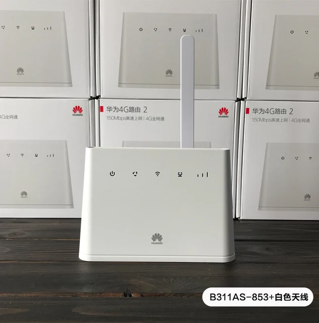 Разблокированный роутер CPE 4G LTE, беспроводной Мобильный Wi-Fi с антенным портом Huawei B311 4