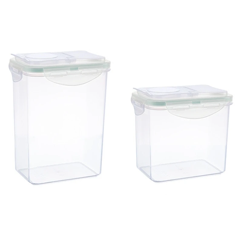 

Food Storage Container Plastic Kitchen Refrigerator Noodle Box Multigrain Storage Tank Transparent Sealed Cans