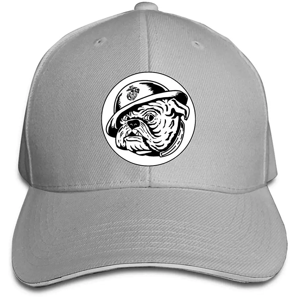 USMC Devil Dog Регулируемая Кепка бейсболка сэндвич Кепка