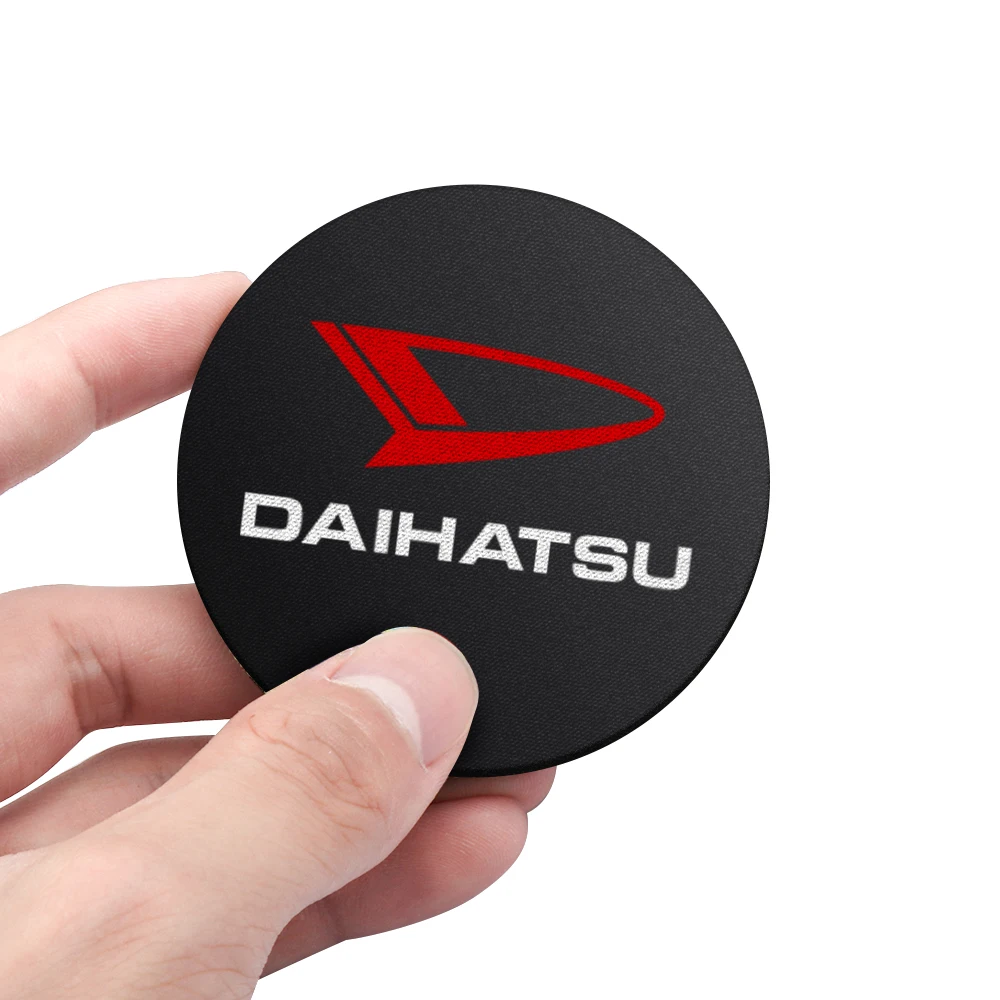For Daihatsu Altis Terios Sirion Mebius Venza Datsun Serion On-Do 1/2PCS Car Non-slip Mat Water Coaster Cup Bottle Holder Pad