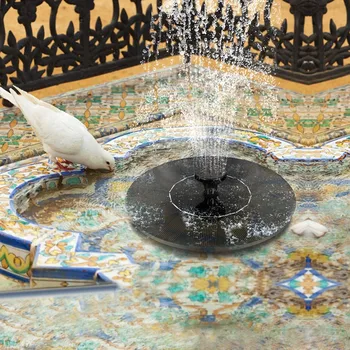 

Solar Fountain Watering kit Power Solar Pump Pool Pond Submersible Waterfall Floating Solar Panel Water Fountain For Garden