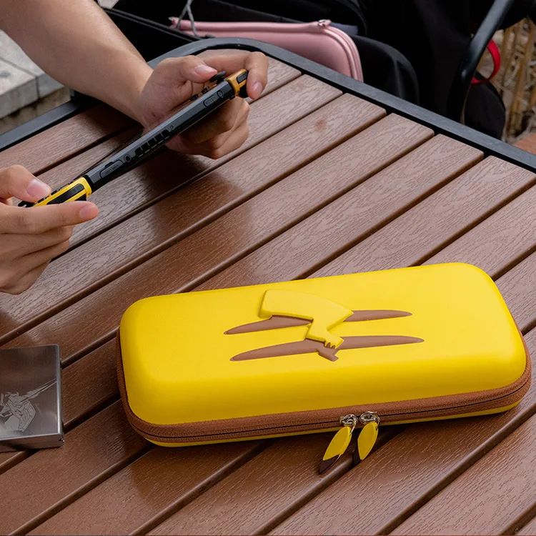 Для nintendo Switch чехол для хранения NS желтый Picachu усиленная сумка противоударный жесткий чехол водонепроницаемый чехол
