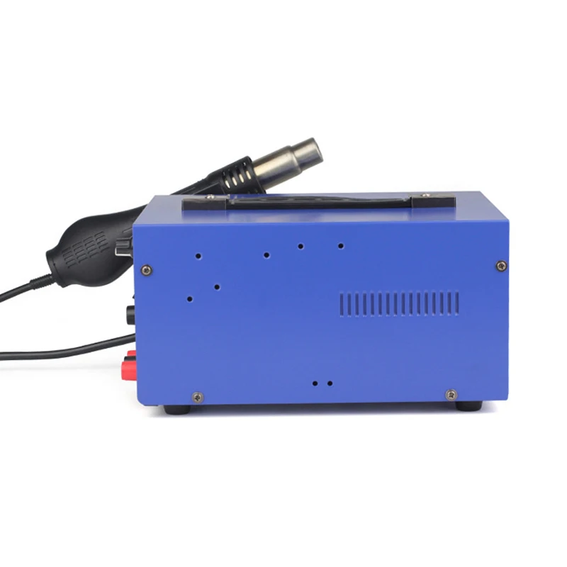 YIHUA 853D паяльная станция 4 в 1 паяльник с горячим воздухом выход USB 15 2A DC источник