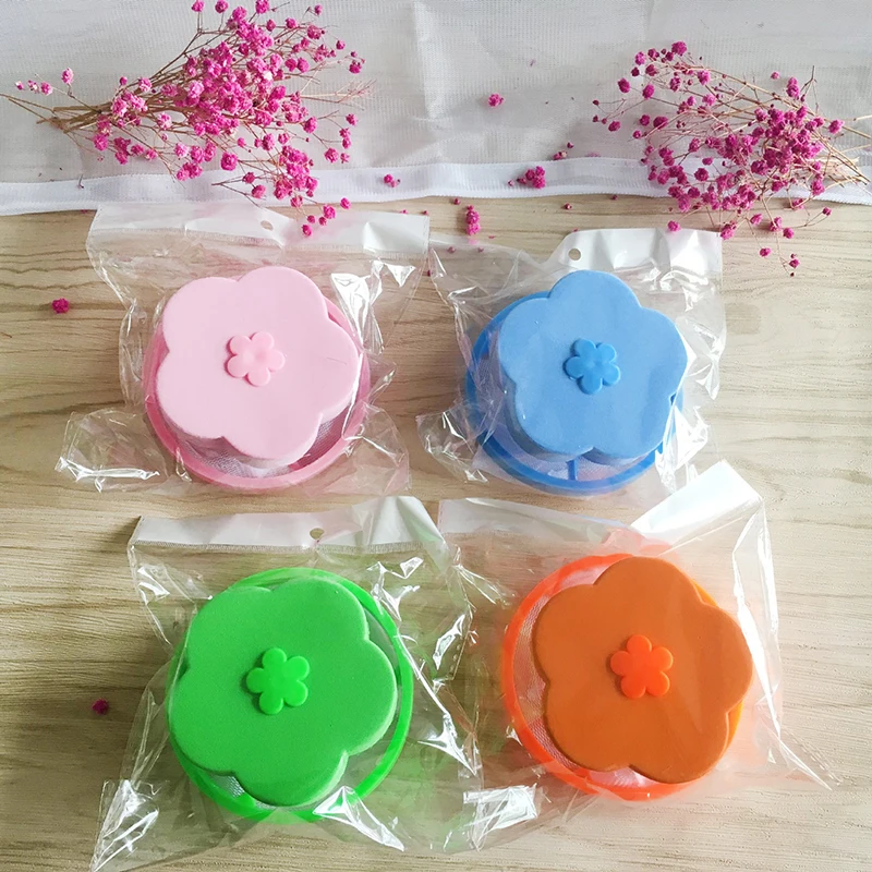 Reusable Washing Machine Floating Lint Mesh Trap Bag Hair Catcher Filter Net Pouch Tool | Дом и сад