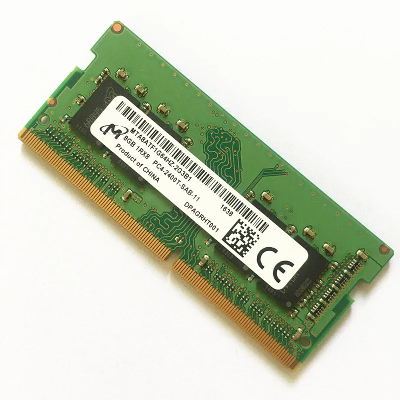 Micron DDR4 8GB 2400MHz RAM 8GB 1RX8 PC4-2400T-SAB-11 ddr4 2400mhz