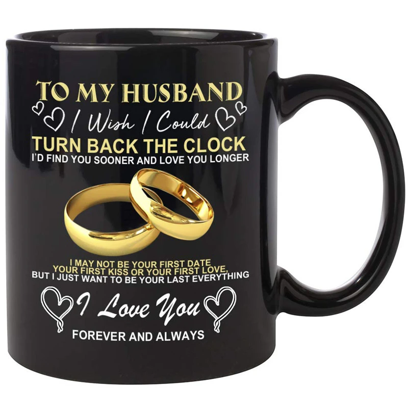 For My Wife Coffee Mug Anniversary Gifts From Husband Wife Appreciation Forever
