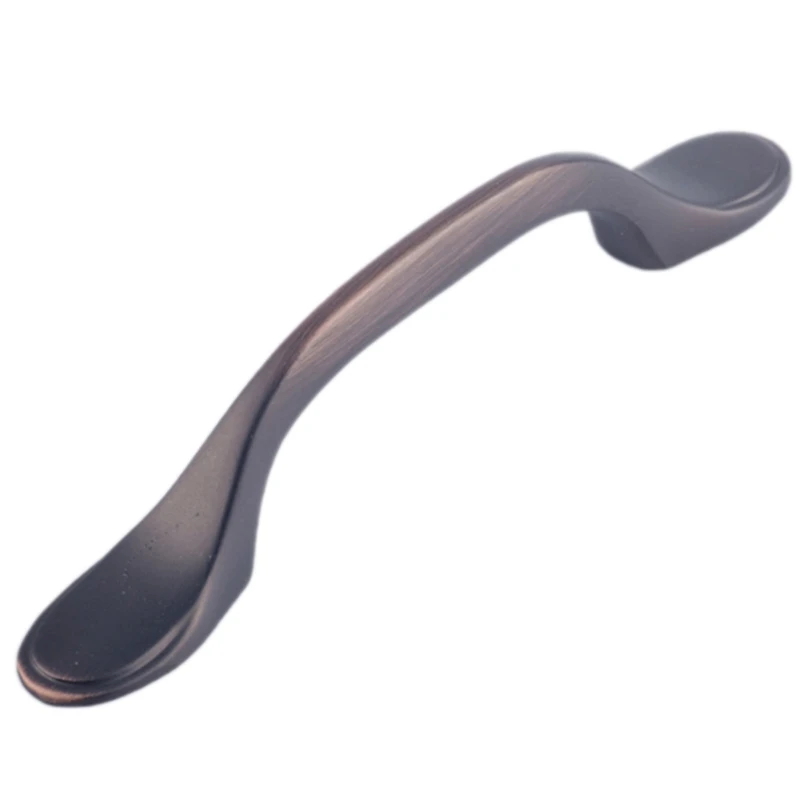 

HOT 25 Pcs - Oil Rubbed Bronze Cabinet Hardware Footed Handle Pull - 3inch Inch (76mm) Hole Centers