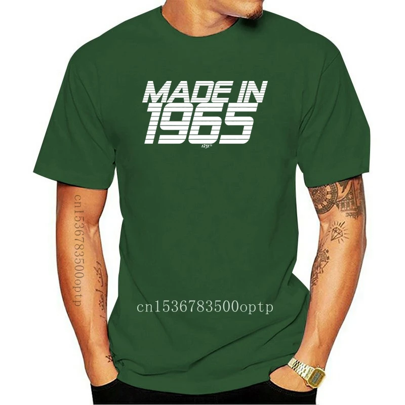 1965 Sixty Five Sixties Made In Funny Novelty Tops T-Shirt Womens tee TShirt 