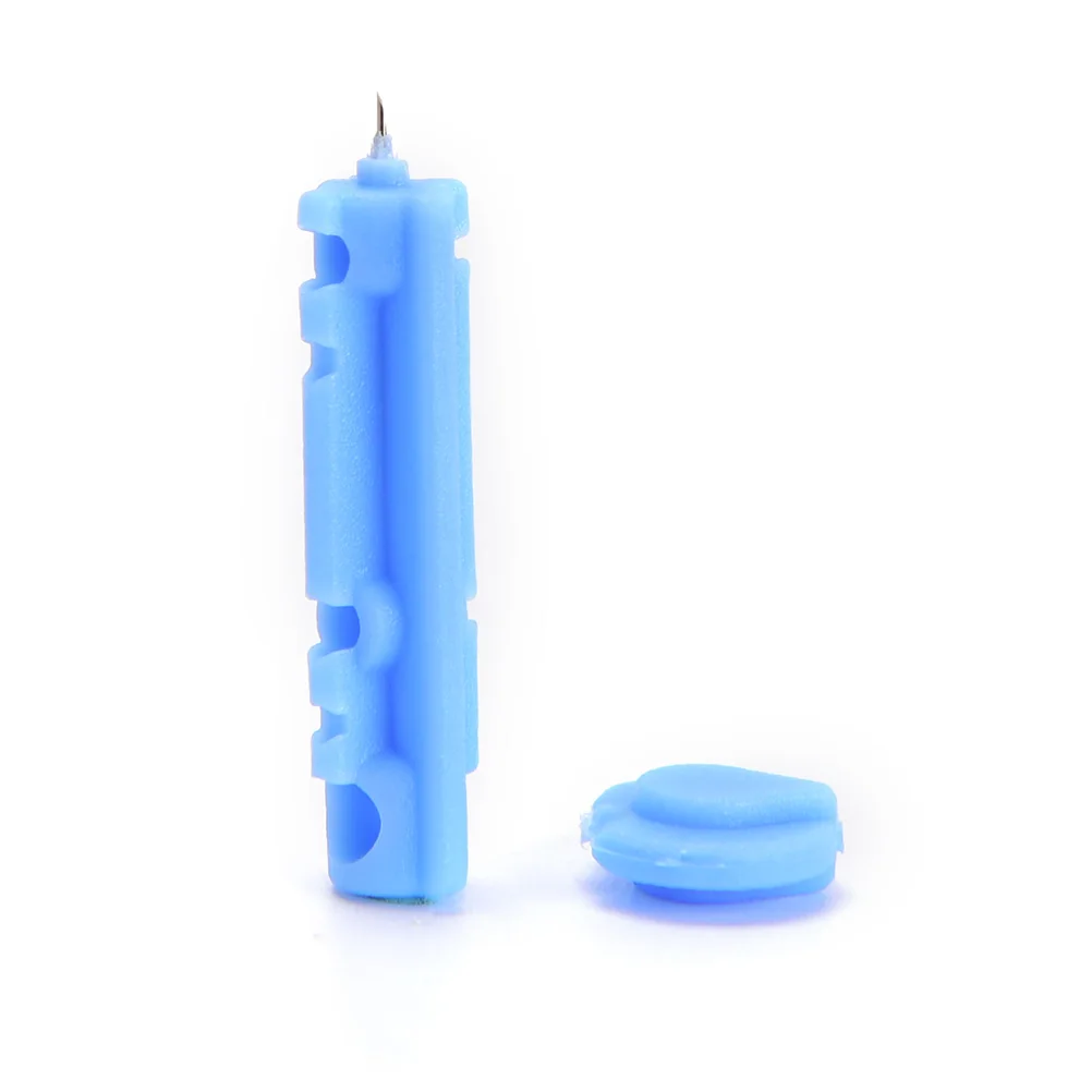 50pcs/lot Blood Lancet Pen Disposable Needles Massage Stick Use Pen Sterile Lancets Fleam Vent Drain Blood Lancet 28g