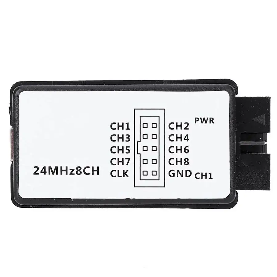 USB логический анализатор 24M 5PF 8 канальный входной микроконтроллер ARM FPGA