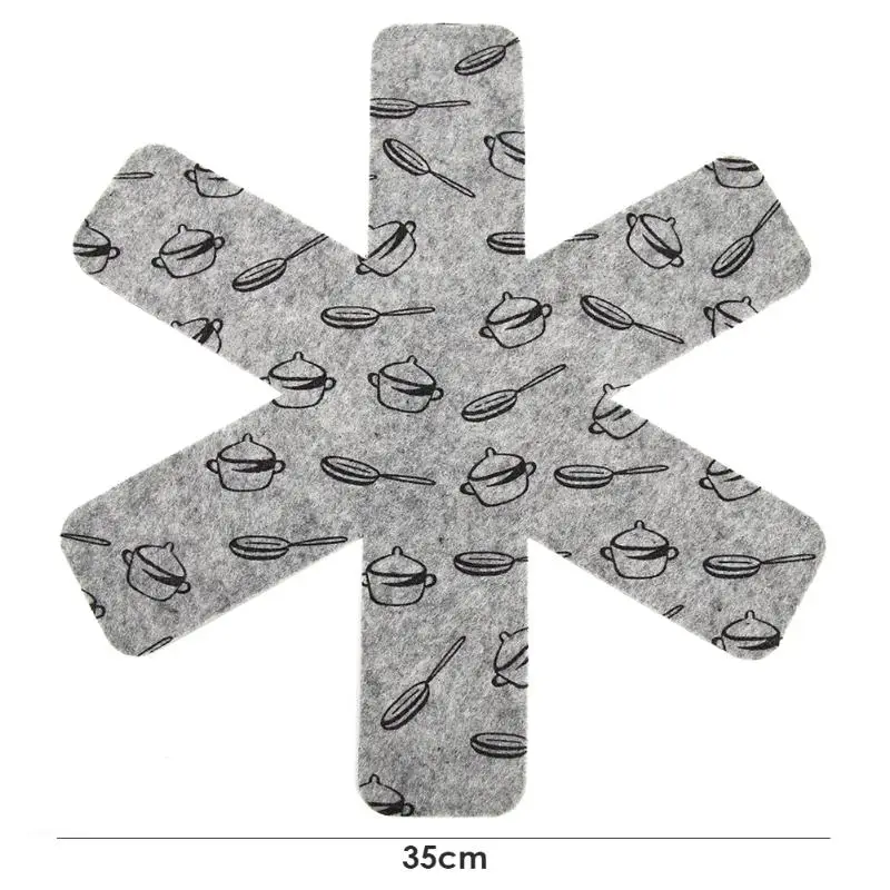 Комплект из 3 предметов, в горошек изоляции коврики Non-slip Снежинка форменный горшочек колодки подставки под чашки набор посуды для дома кухонная салфетка-подставка аксессуары