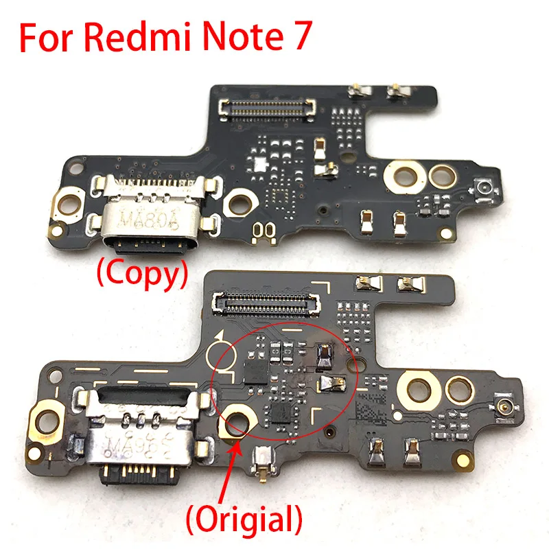 Оригинальный USB-разъем для зарядного порта гибкий кабель Xiaomi Redmi Note 7 8 Pro |