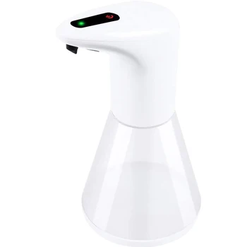 

480ML Smart Sensor Soap Dispenser Touchless Hands-Free Automatic Induction Soap Dispenser Pump For Bathroom Kitchen