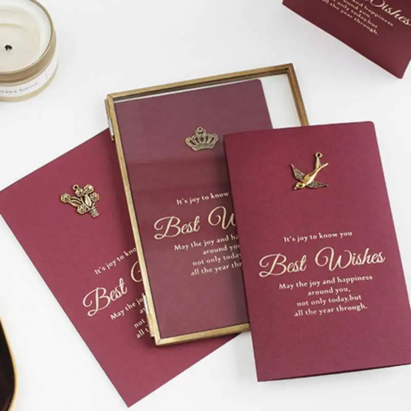  Valentines Day Greeting Card Thank You Note Card With Envelope Festive Party Invitation Card - 4000429918874