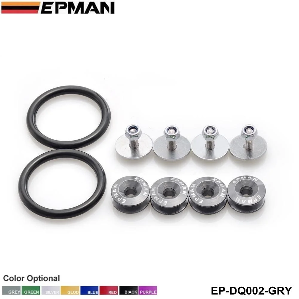Quick online release fasteners