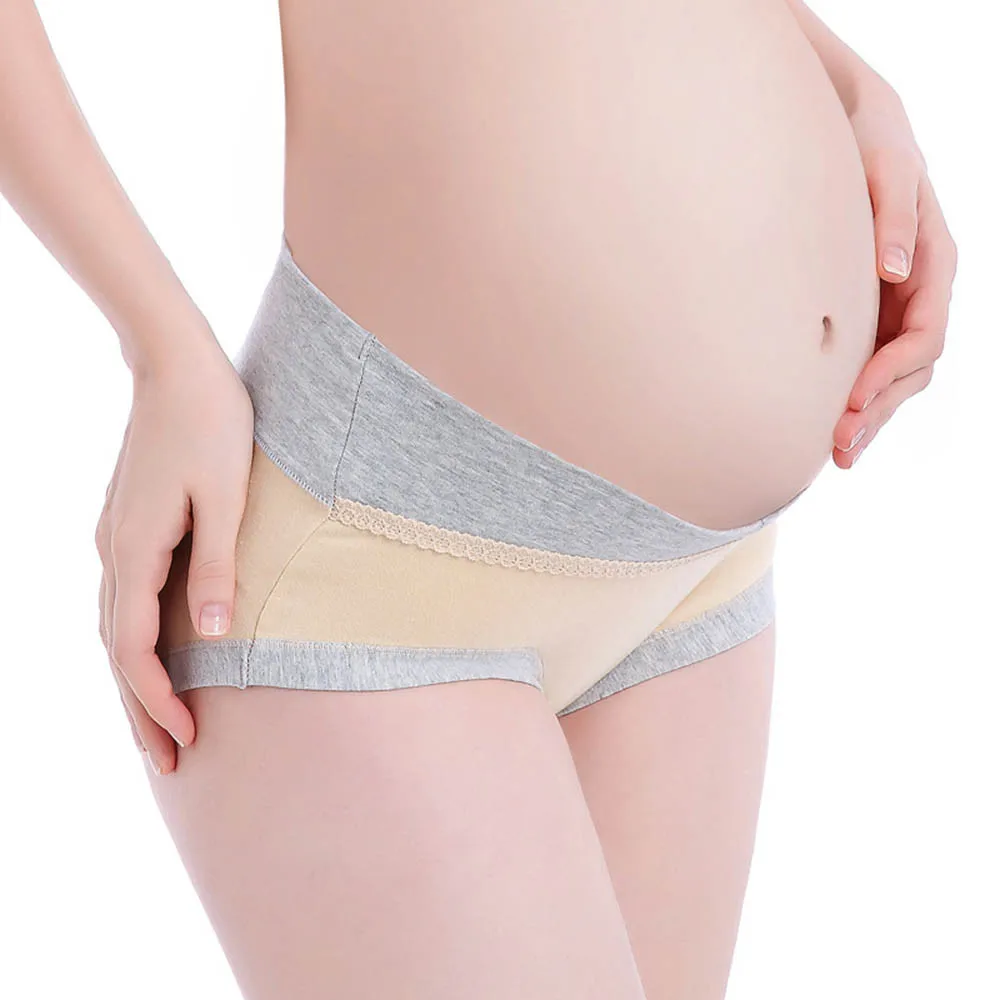 Трусики для беременных Faja Postparto, трусы для беременных женщин с низкой талией, Бесшовные Мягкие Уход за животом, нижнее белье, женская одежда