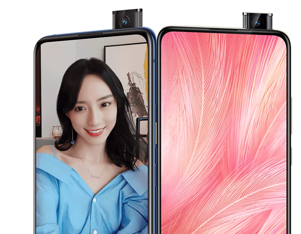 6,3" Vivo X27 мобильный телефон 8 ГБ ОЗУ 256 Гб ПЗУ Snapdragon 710 4000 МП подъемная камера 9,0 мАч Android смартфон