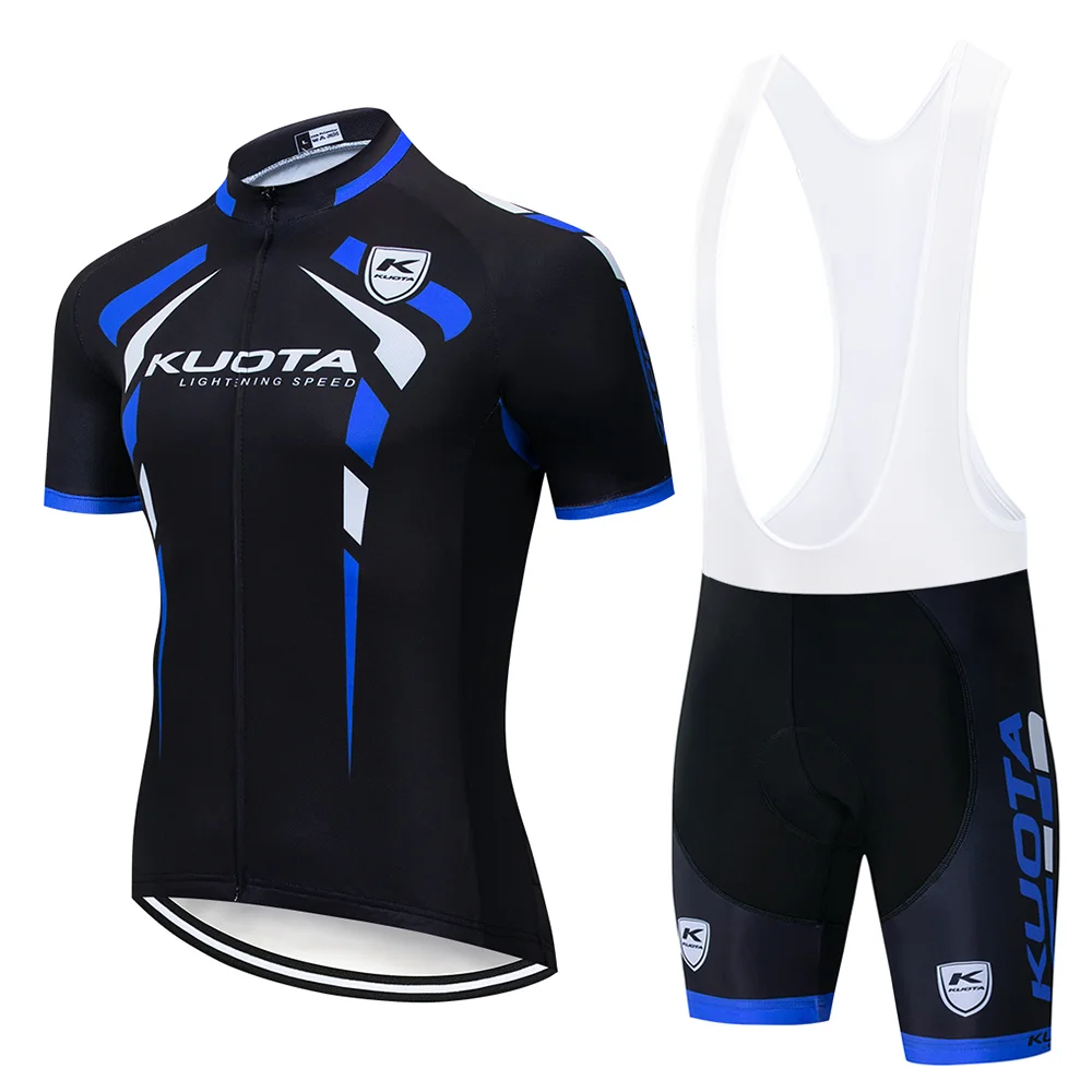 Команда NEW KUOTA одежда для велоспорта Джерси Ropa Быстросохнущий велосипед для мужчин лето pro Велоспорт Джерси 9D pad кофта для велоспорта Culotte - Цвет: Pic Color
