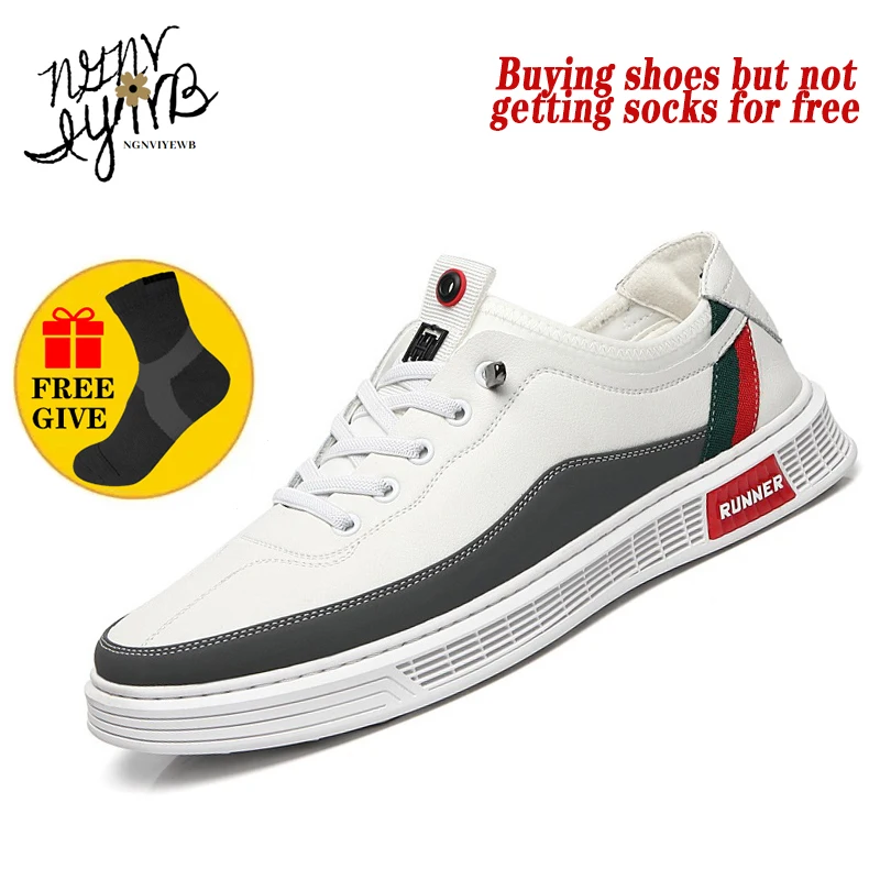 Модная мужская обувь на вулканизированной подошве брендовая спортивная Мужская