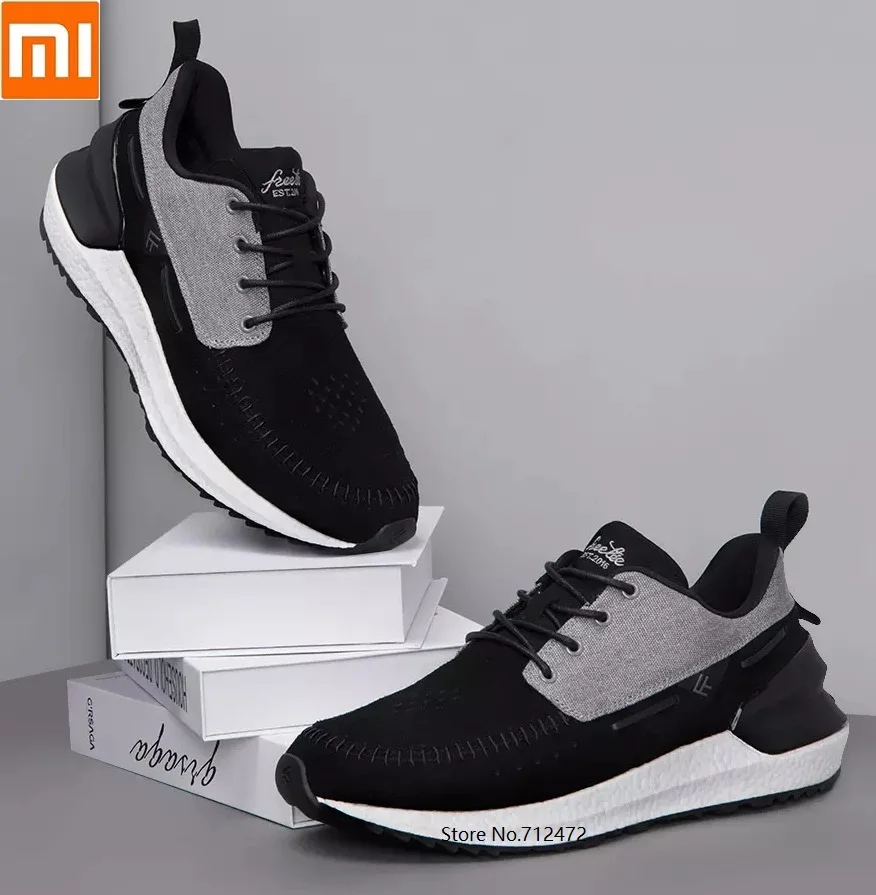 Xiaomi FREETIE мужские легкие дышащие винтажные кроссовки с облачной бомбой спортивная зимняя теплая Повседневная обувь