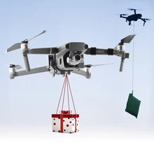 Для DJI Mavic 2 Pro Zoom Drone система сброса воздуха рыболовная приманка свадебное кольцо спасательный подарок аварийный воздушный Дроп дистанционный Метательный набор