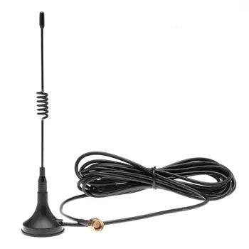 

433 Mhz Antenna High Gain Gsm Gprs 5dbi Magnetic Antenna For Communication Sma Antenna 433mhz amplificador fm antenna