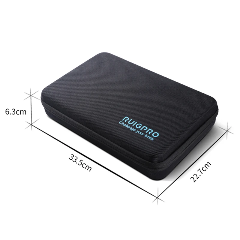 Bolsa de Armazenamento Portátil para Dji Action Estojo à Prova de Choque Caixa Protetora Acessório da Câmera Faça Você Mesmo Sjcam Gopro Hero 12 11 10 9 - Image 3