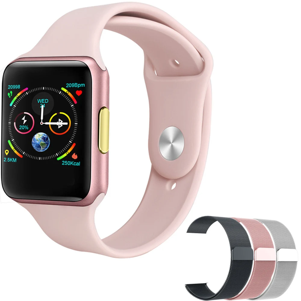 

E06 Smart Watch Women Full Touch Smartwatch Men IP68 With Heart Rate Monitor Call Message Reminder Clock PK IWO11 P70 P80 F10 F8