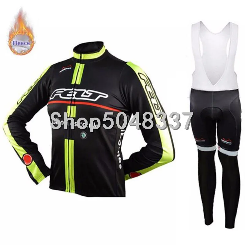 Ropa ciclismo Войлок Зимняя Теплая Флисовая одежда для велоспорта Мужская Джерси костюм для прогулок верховой езды на велосипеде MTB Одежда комбинезон комплект - Цвет: 2
