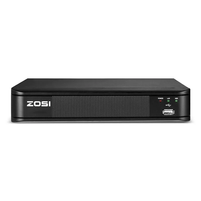 ZOSI-Sistema de videovigilancia de seguridad, grabador DVR H.265 con 8 canales, 2MP, 1080P, HDMI, VGA, para cámara AHD, CVBS, CVI, TVI