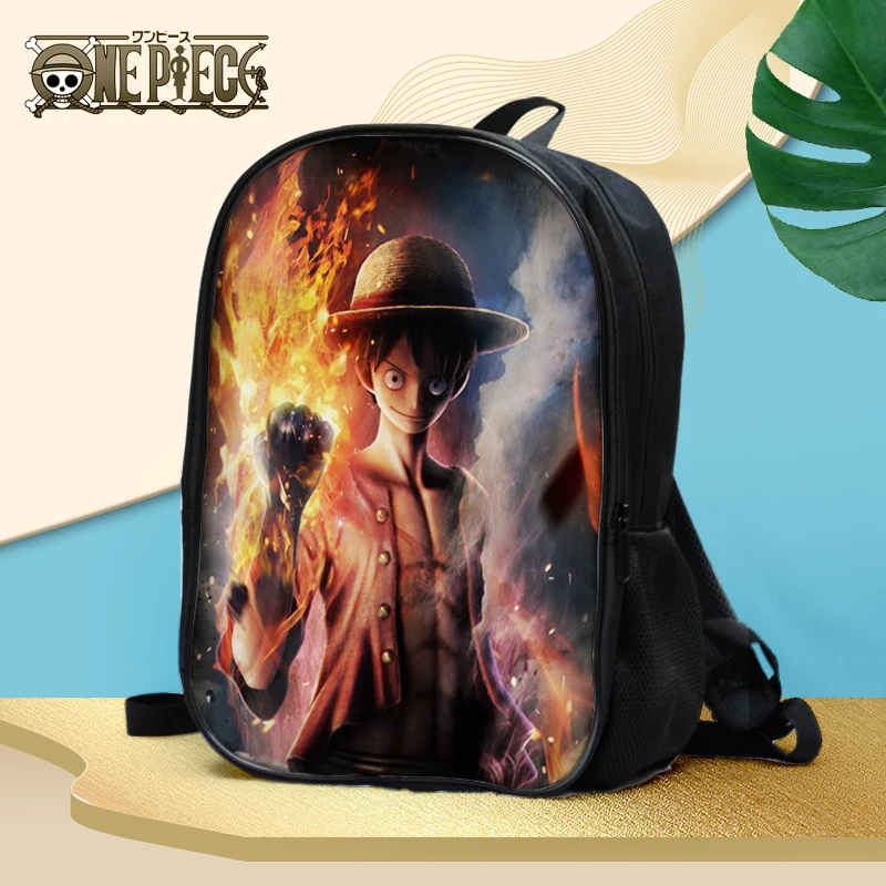 Аниме/цельный обезьянка D. Luffy/Portgas.D.Ace/Sabo двойной водонепроницаемый рюкзак/сумка