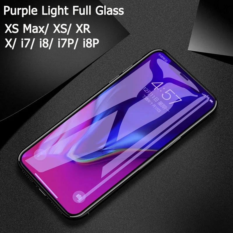 Закаленное стекло 9D с полным покрытием для iphone X XS Max XR 11 12 Pro mini защитная пленка