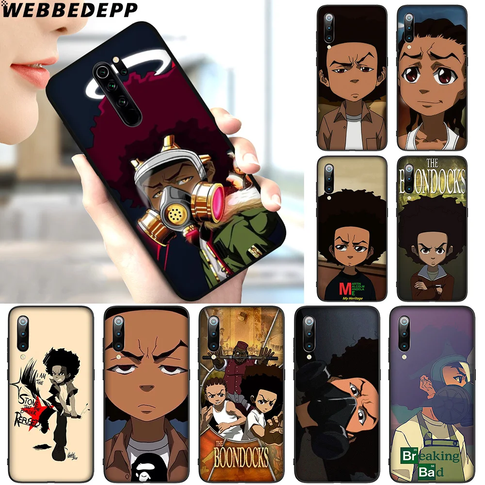 WEBBEDEPP Boondocks мягкий чехол для Xiaomi MI Note 6 8 9T SE 10 A1 A2 A3 CC9E MAX 2S 3 Lite Pro | Мобильные телефоны