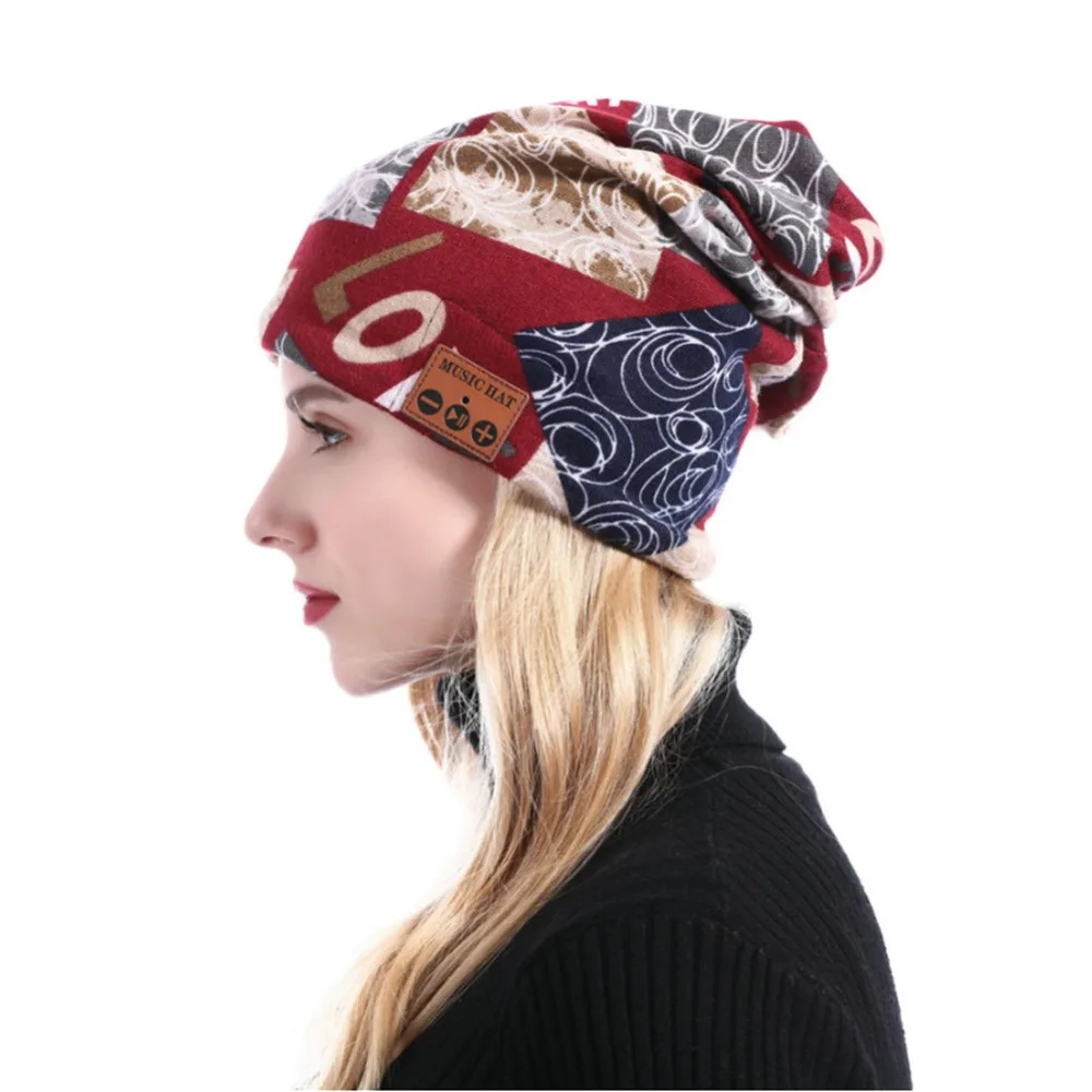 Bluetooth Beanie Hat, Bluetooth вязаная шапка, музыкальная Кепка Hands-Free телефонный звонок ответ уши-Free Beanie Повседневная версия
