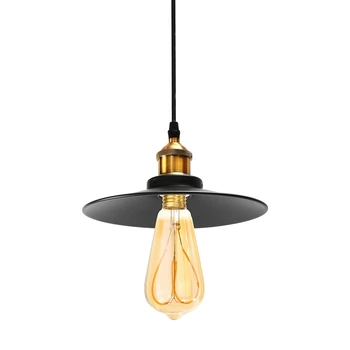 

E27 Vintage Ceiling Light Retro Loft Industrial Bulb Metal Light American Style Lamp Hanging Pendant Iron Warehouse Chandeliers