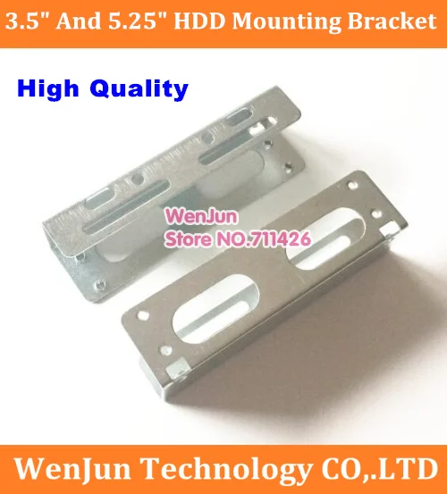 

High Quality 3.5" And 5.25" Hard Disk Drive HDD Mounting Bracket 5.25inch and 3.5inch Free Shipping