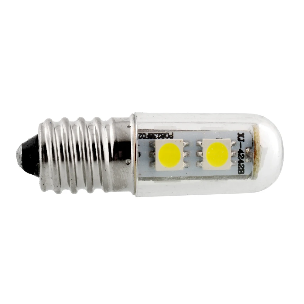 E14 220 V/1 W 7LED 5050SMD яркий белый домашний холодильник кукурузный светильник долговечная лампа
