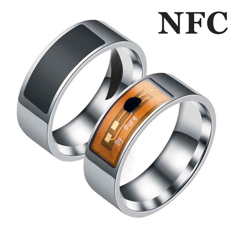 NFC умное кольцо, ID карта, многофункциональное, водонепроницаемое, интеллектуальное, волшебное, умное, носить палец, цифровое кольцо для Android Windows, NFC Кольцо