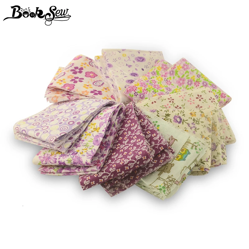 9 Pcs 5x100cm Booksew Анкара Ткань хлопковая ткань с цветами Telas лоскутное Algodon желе ролл полоски 8-9 шт./лот 5x100 см DIY куклы шитье ремесло - Цвет: 9 Pcs 5x100cm